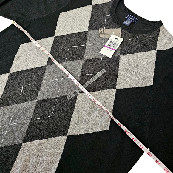 Dockers 2009 Men's Argyle Crewneck Sweater - Size XXL - Picture 7 of 10
